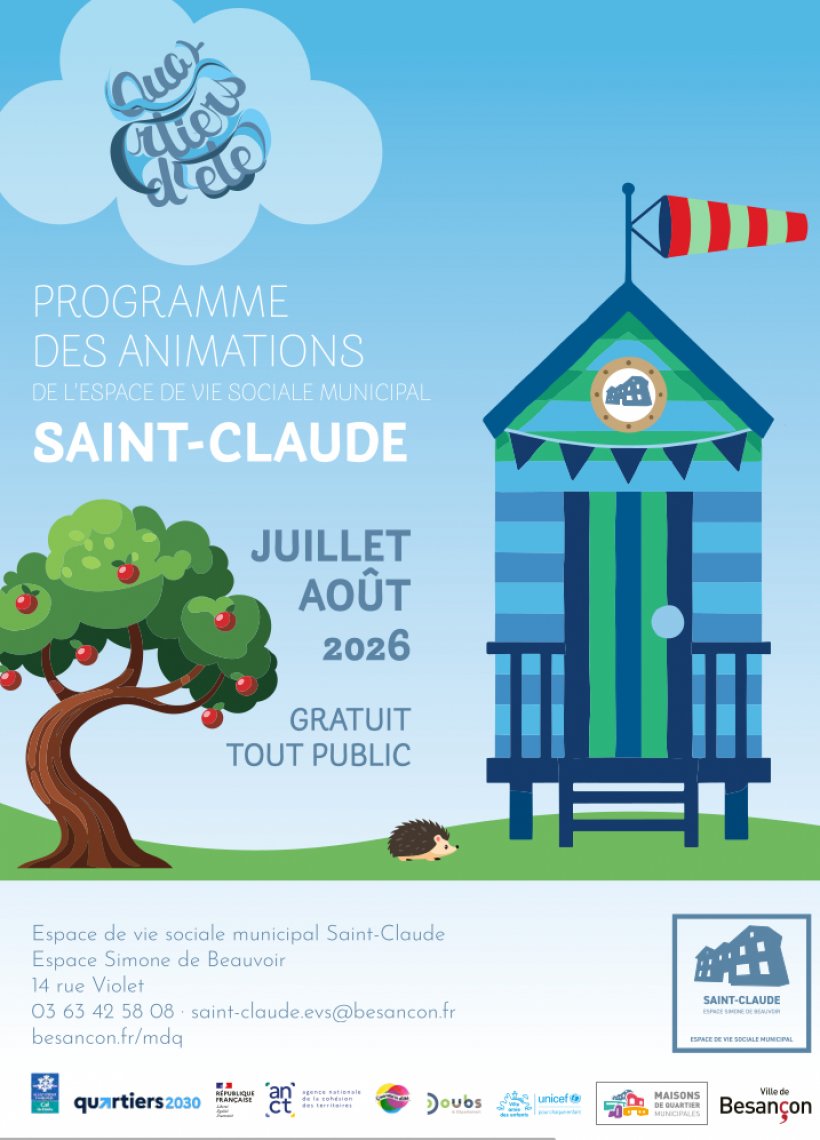 Animations de la Maison de Quartier Saint-Claude