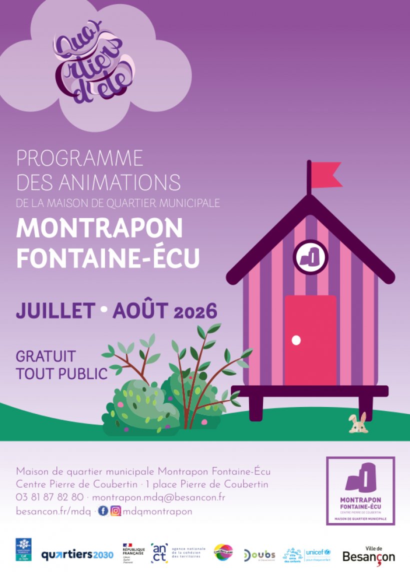 Animations de la Maison de quartier Montrapon Fontaine-�cu