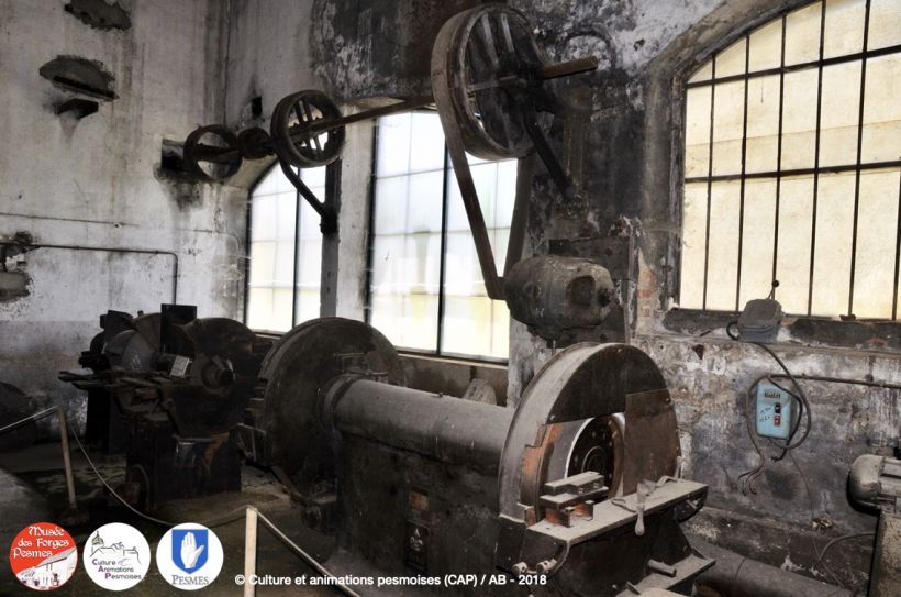 Visite comment�e du mus�e des anciennes Forges