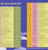 F�te des 40 ans du Parc
