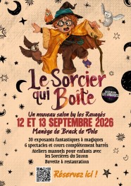 Le sorcier qui bo�te, salon fantastique