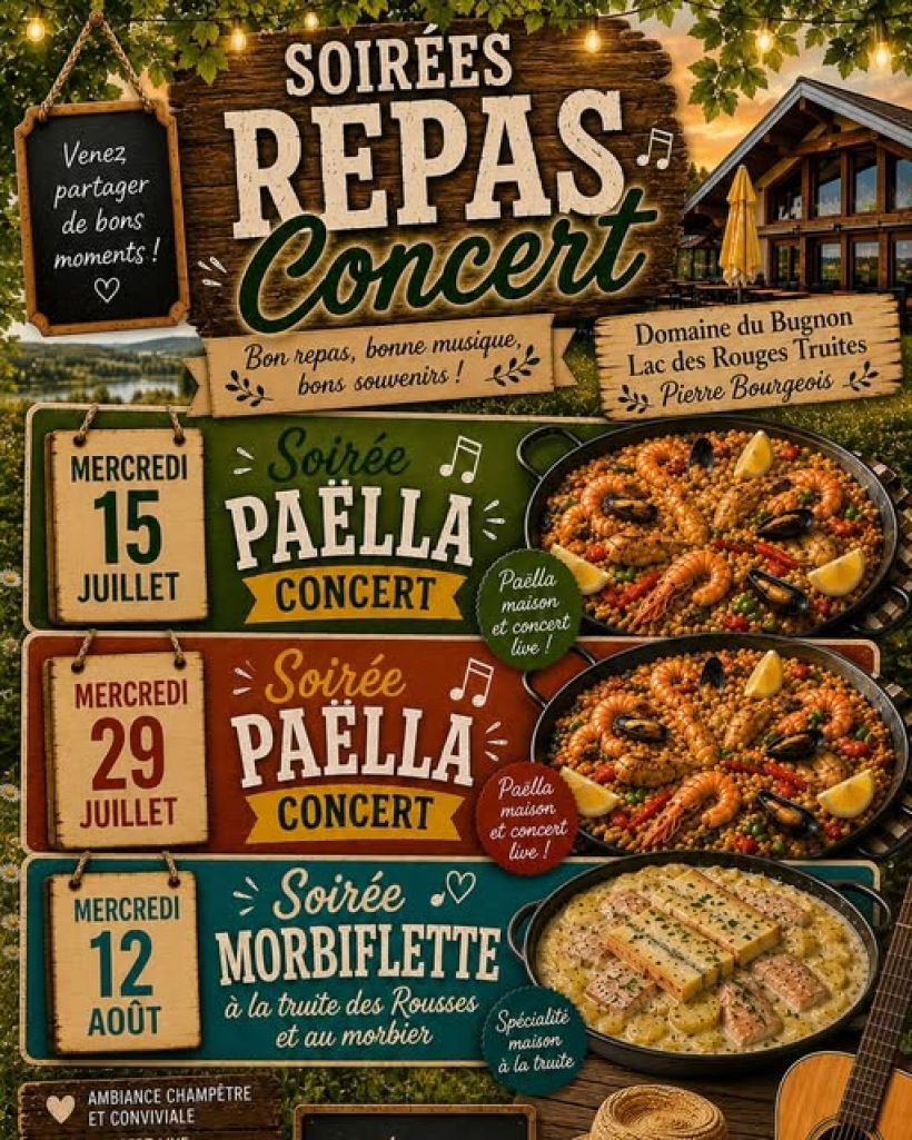 Soir�es Repas Concert