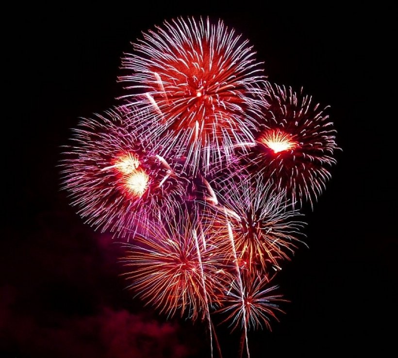 balade aux lampions et feu d'artifice