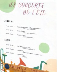Concerts en terrasse