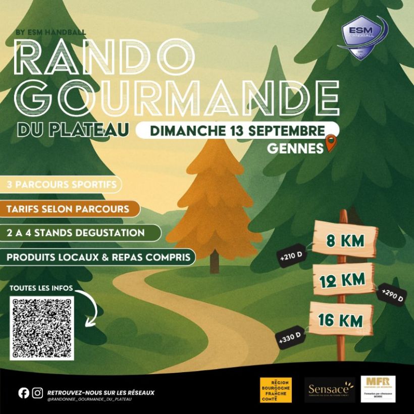Randonn�e gourmande du Plateau
