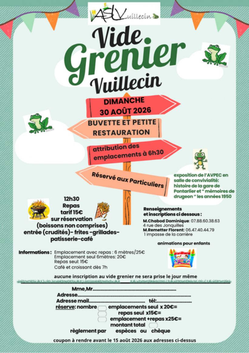 Vide grenier et exposition