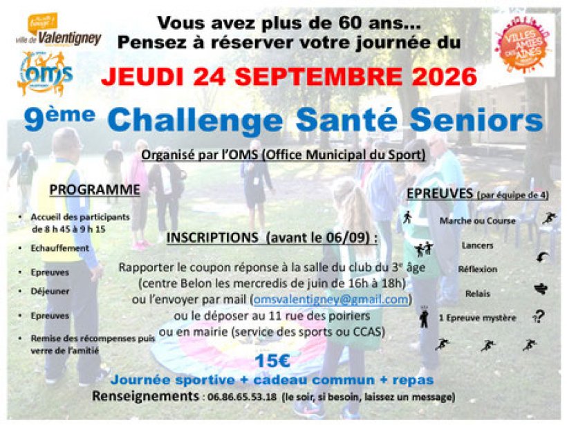 9�me Challenge Sant� Seniors