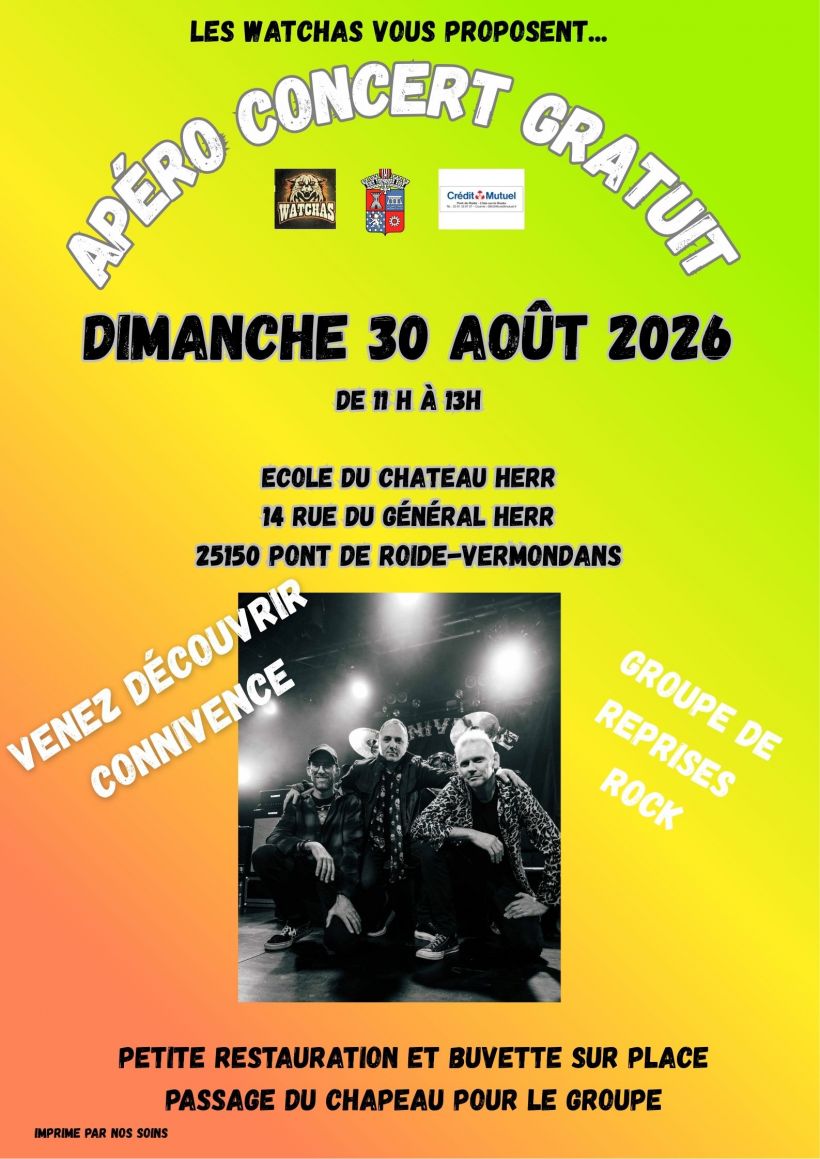 ap�ro-concert avec Connivence