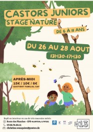 Castors Juniors - Stage nature