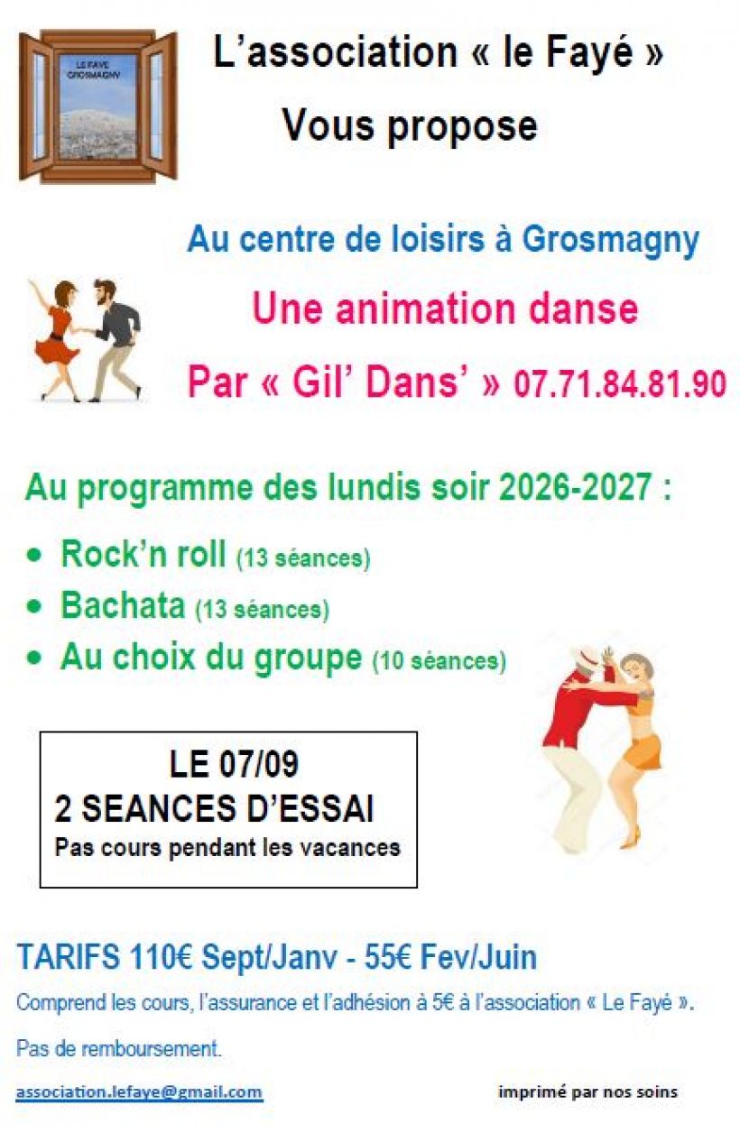 Animation Danse