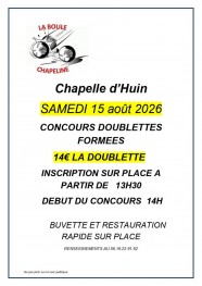 Concours de p�tanque