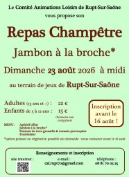 REPAS CHAMP�TRE
