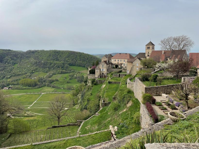 Visite guid�e du village