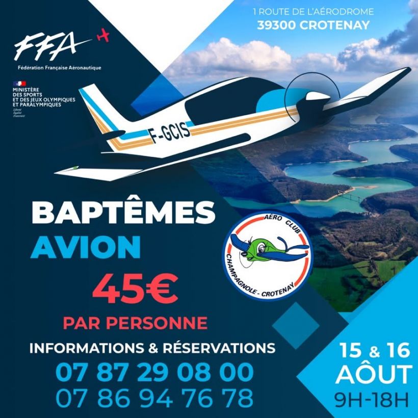 Portes ouvertes et bapt�mes de l'air