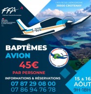 Portes ouvertes et bapt�mes de l'air