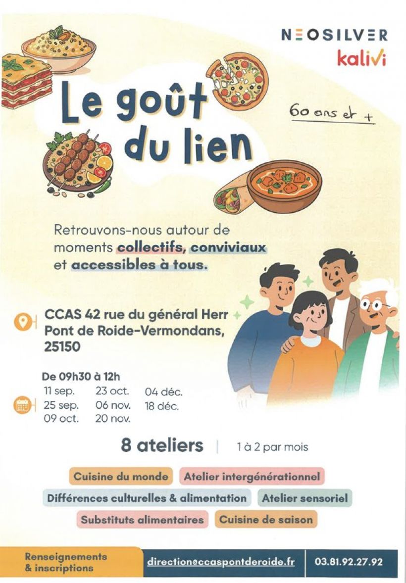Ateliers le go�t du lien