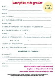 Vide grenier et f�te du village
