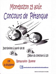 Concours de p�tanque