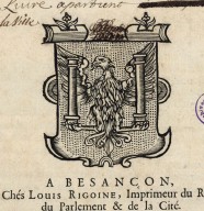 1 heure / 1 livre : Travailler � Besan�on au XVIIIe si�cle