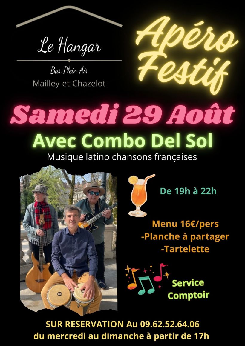Ap�ro-concert avec Combo del Sol