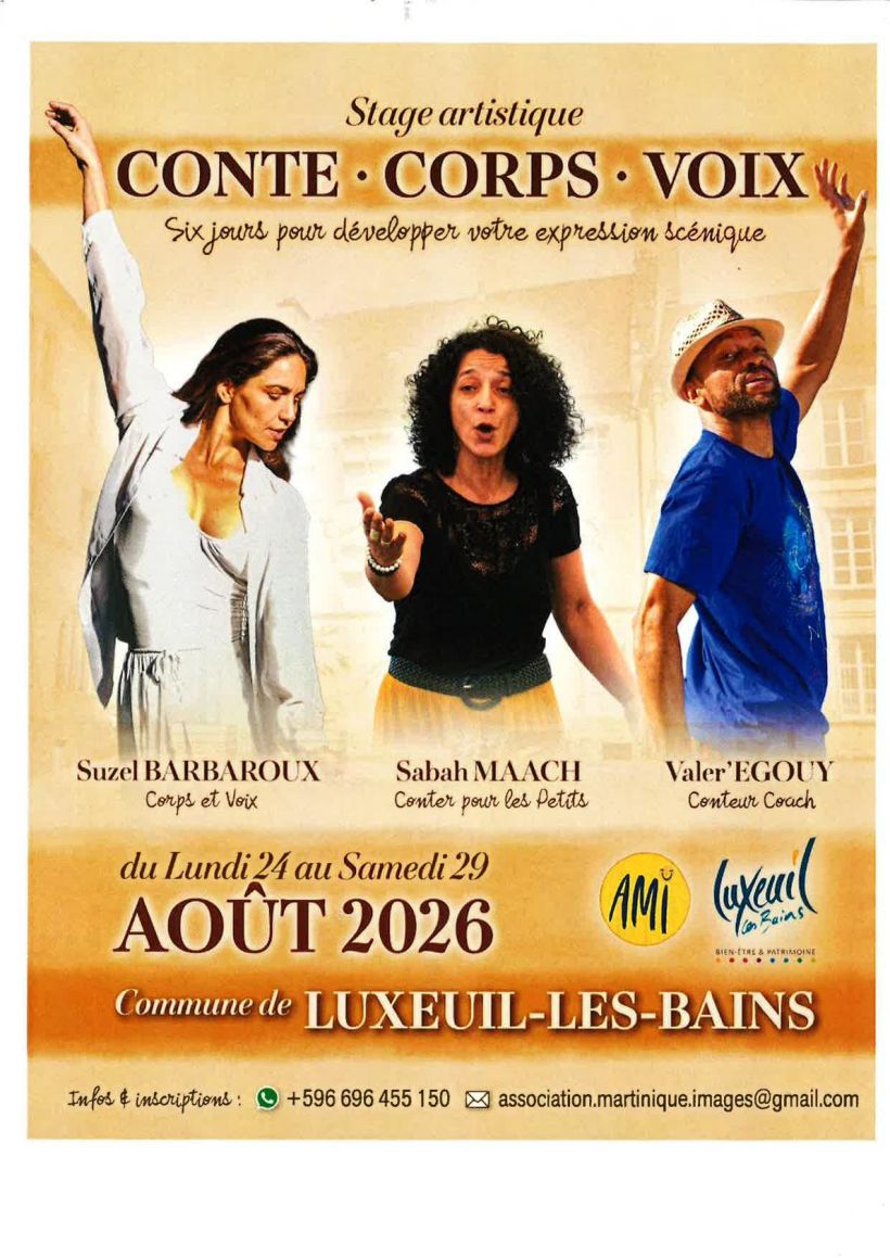 Stage artistique : Conte, corps, voix