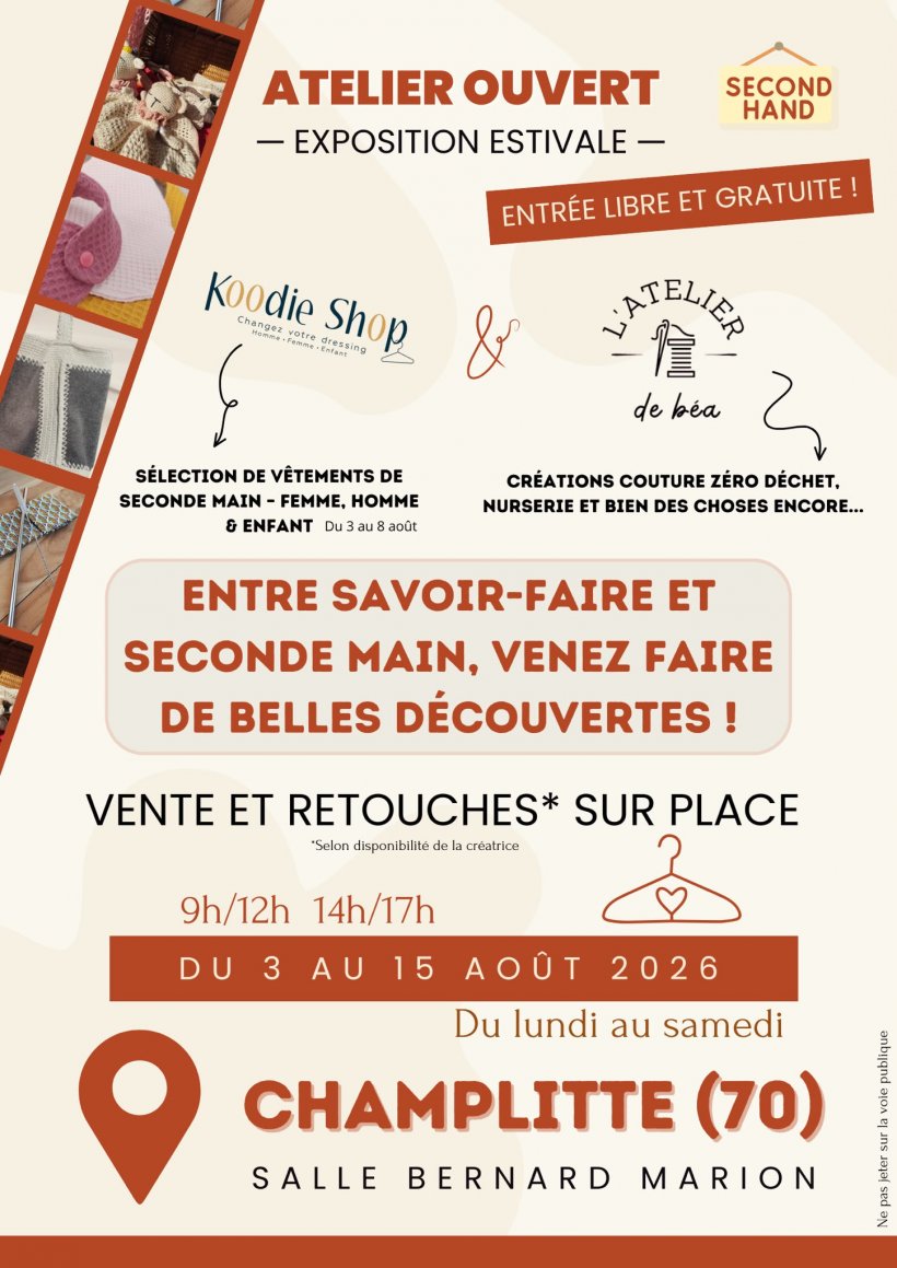 Expo et Atelier de couture