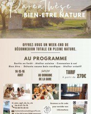 Week-end bien-�tre et nature