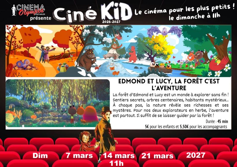 Cin� Kid - Edmond et Lucy, la foret c'est l'aventure