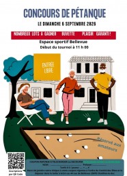 Tournoi de p�tanque