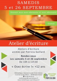 Atelier d'�criture
