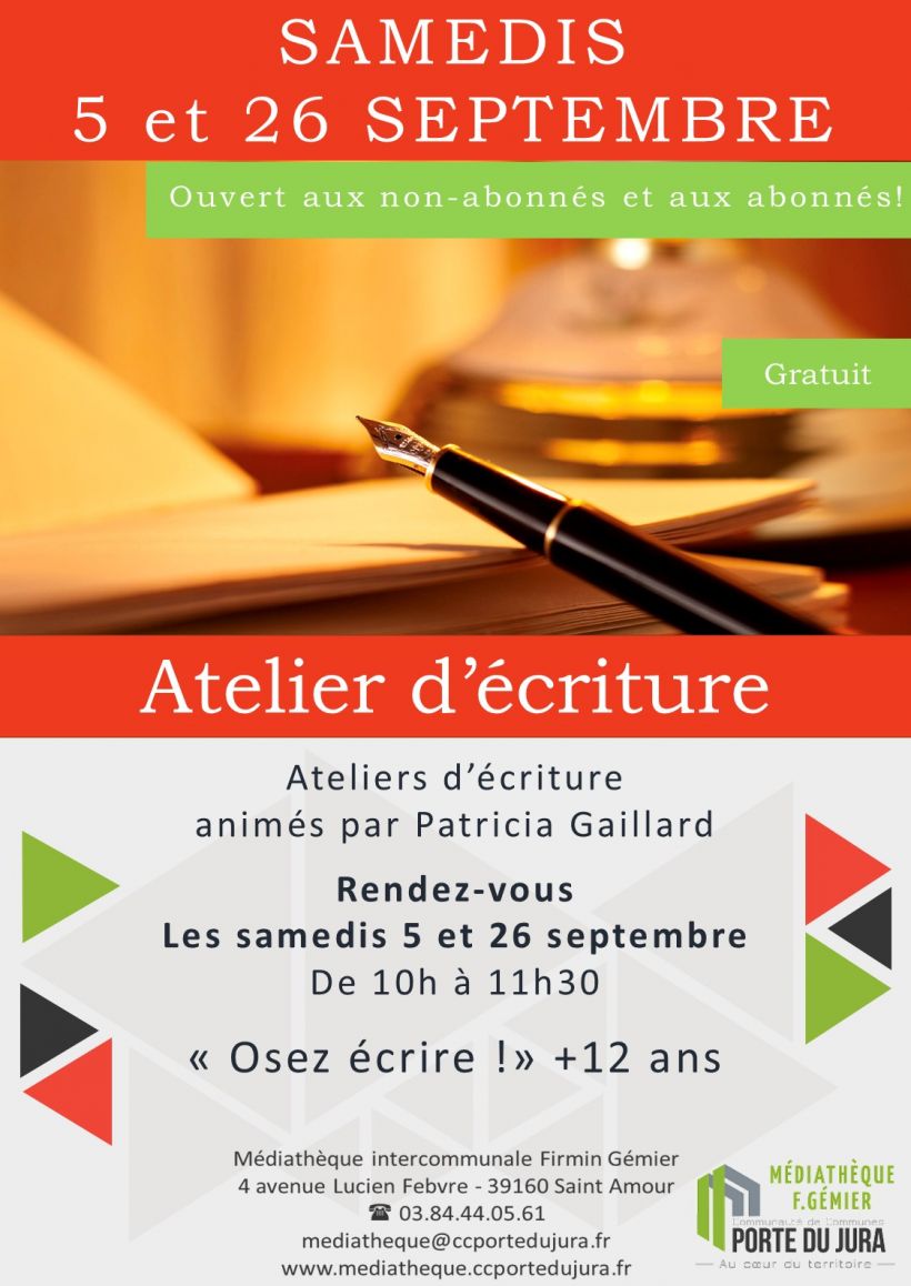 Atelier d'�criture