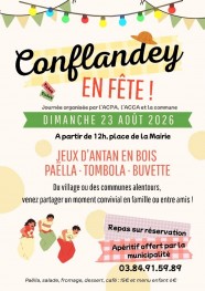 Conflandey en f�te !