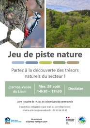 JEU DE PISTE NATURE