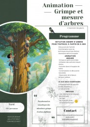 Grimpe et mesure d'arbres
