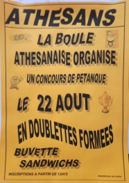 Concours de p�tanque