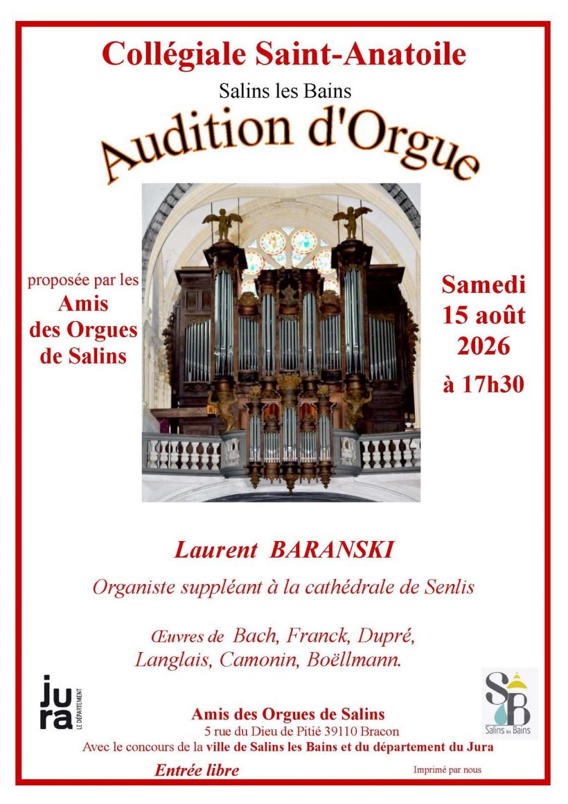 Audition d'Orgue