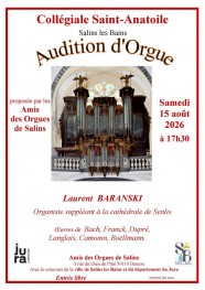 Audition d'Orgue