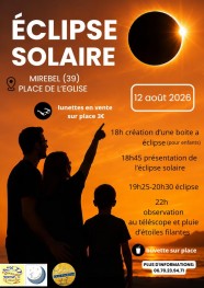 Soir�e �clipse solaire