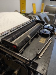 Visite du mus�e de la M�canographie