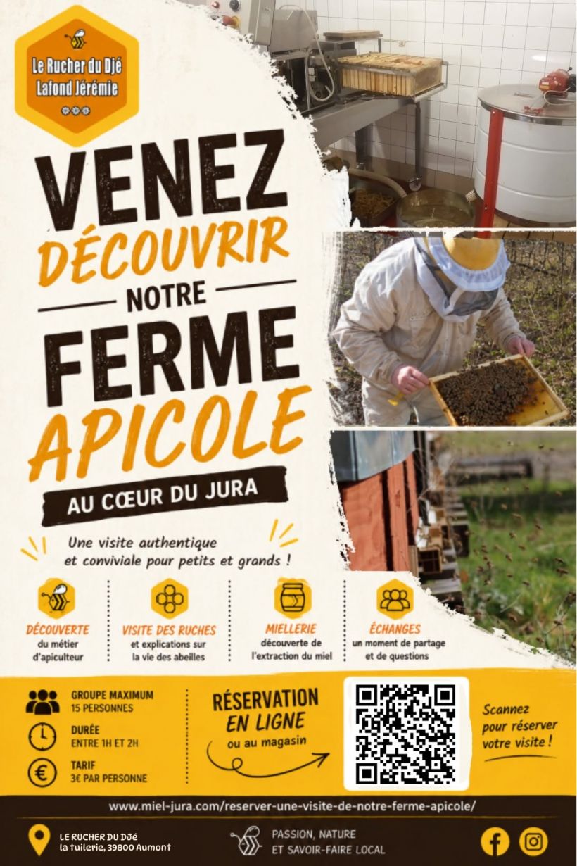 visite de La ferme apicole du Rucher du Dj�