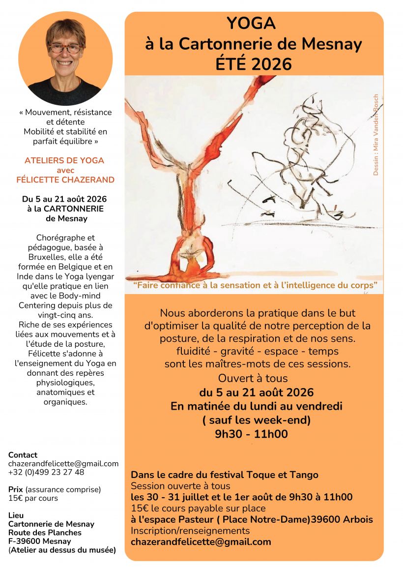 Ateliers de yoga avec F�licette Chazerand