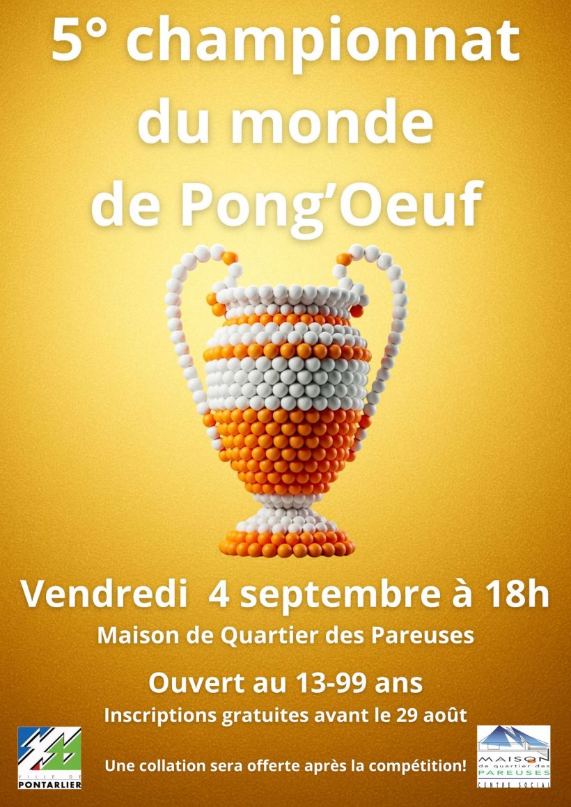 5�me championnat du monde de Pong'Oeuf