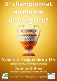5�me championnat du monde de Pong'Oeuf