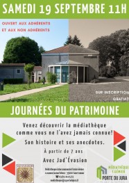 Journ�es du patrimoine � la m�diath�que