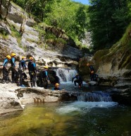 Canyoning dans les gorges de Malvaux