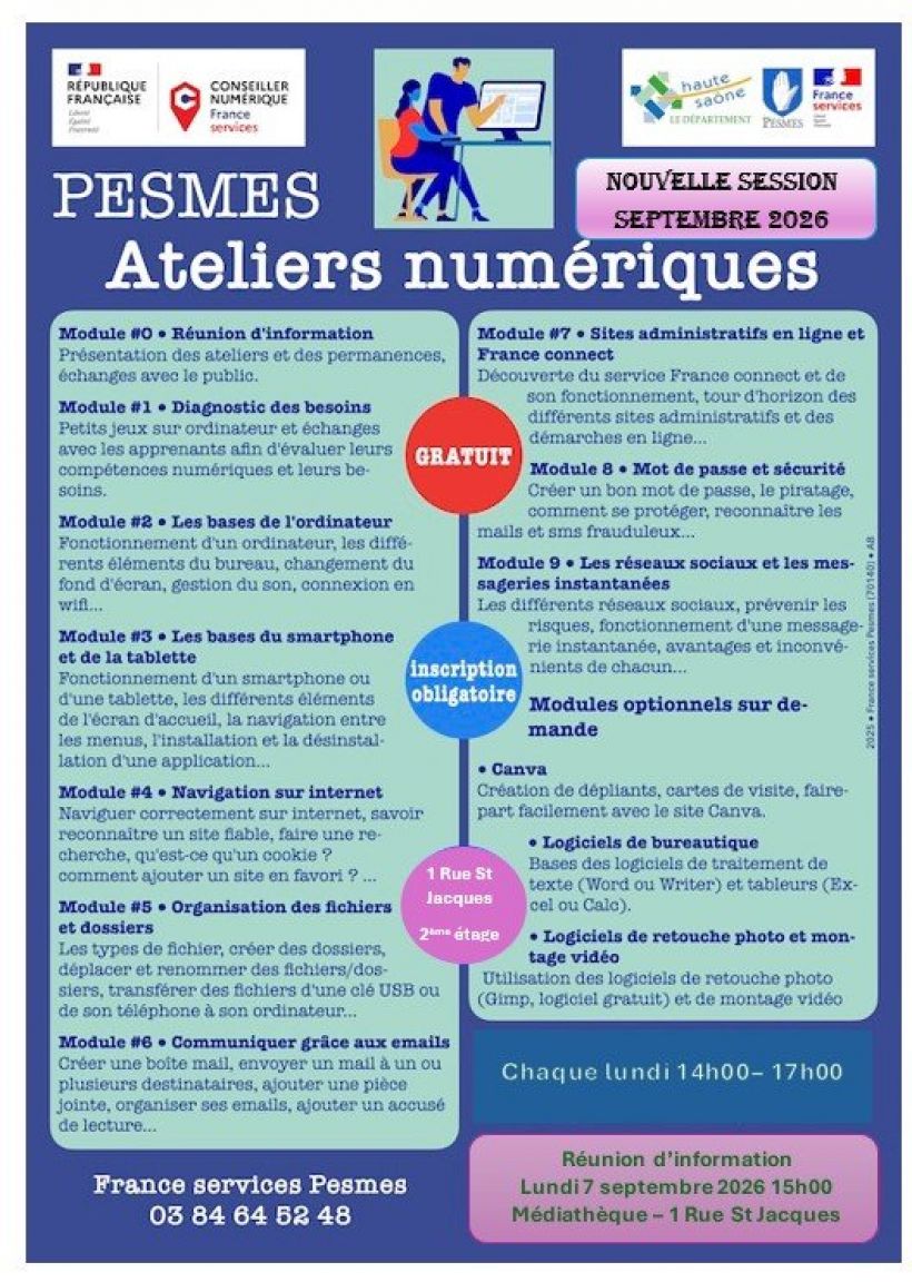 Ateliers Num�riques