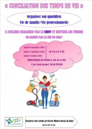 Ateliers : Conciliation des temps de vie