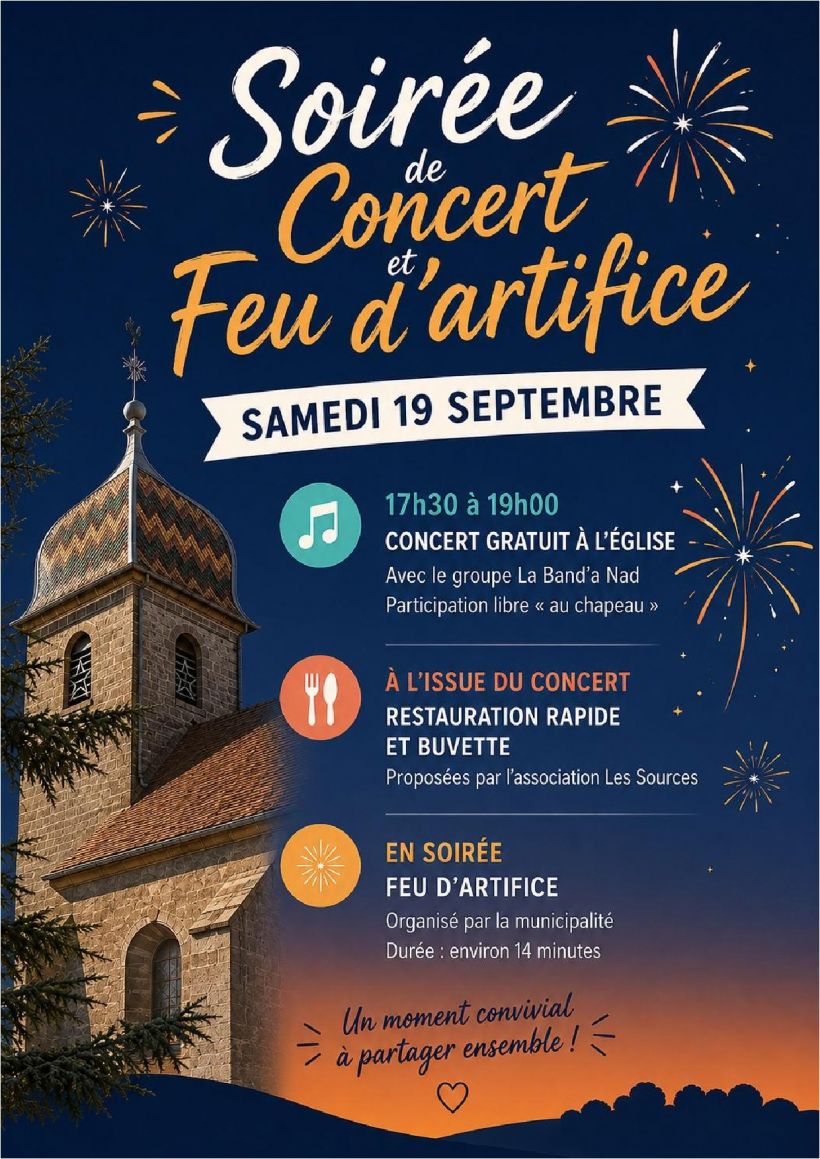 Concert & Feu d'artifice