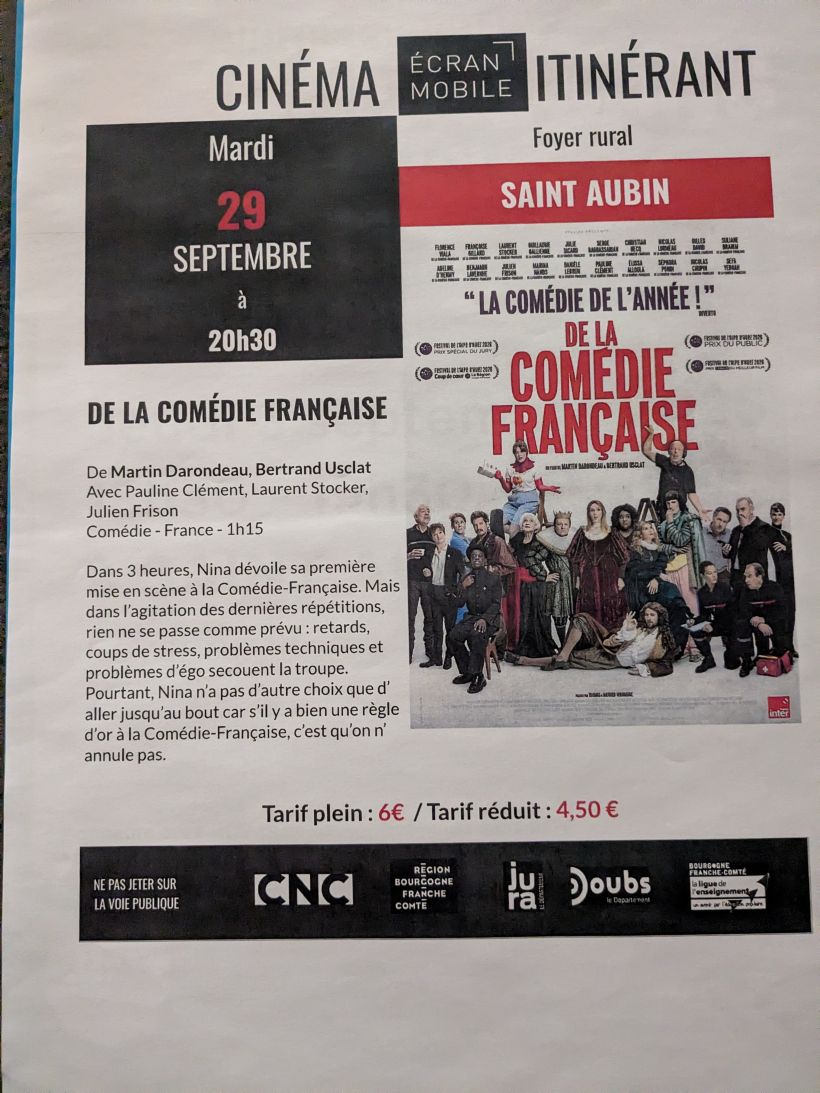 de la com�die fran�aise