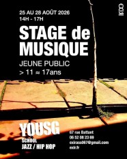 stage de musique 11/17 ans